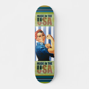 Women Power Skateboard