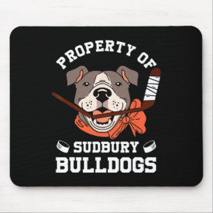 Women Property Of Sudbury Bulldog Fun  Mouse Pad