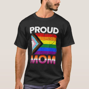 Women Proud Mum Transgender Pride Lesbian Lgbt Fat T-Shirt