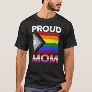 Women Proud Mum Transgender Pride Lesbian Lgbt Fat T-Shirt