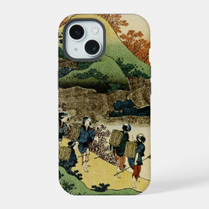 Women Returning Home at Sunset iPhone 15 Case