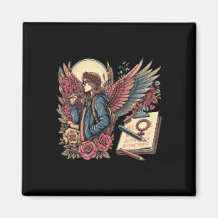 Women Rights Digital Art Illustration Sticker1 Magnet