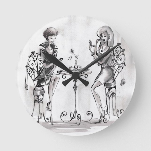 Women Round Clock (Front)