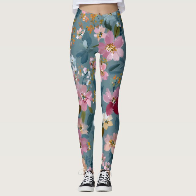 Women’s All-Over-Print Leggings (Front)