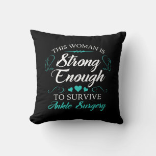 Women’s Ankle Surgery Recovery Cushion