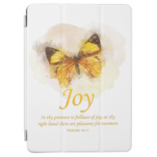Women’s Christian Butterfly Bible Verse: Joy iPad Air Cover