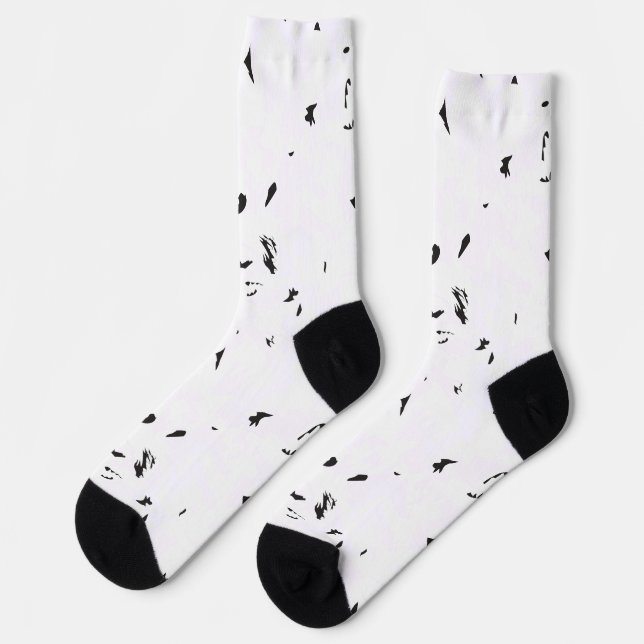 Women’s Crew Socks | Cotton, Cosy & Fun (Left)