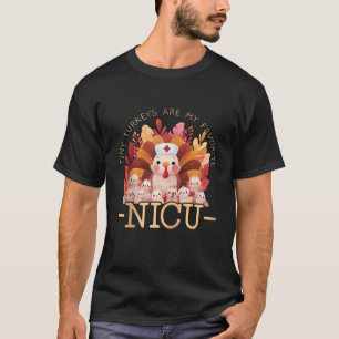 Women s Cute Nurse Tiny Turkeys Are My Favorite NI T-Shirt