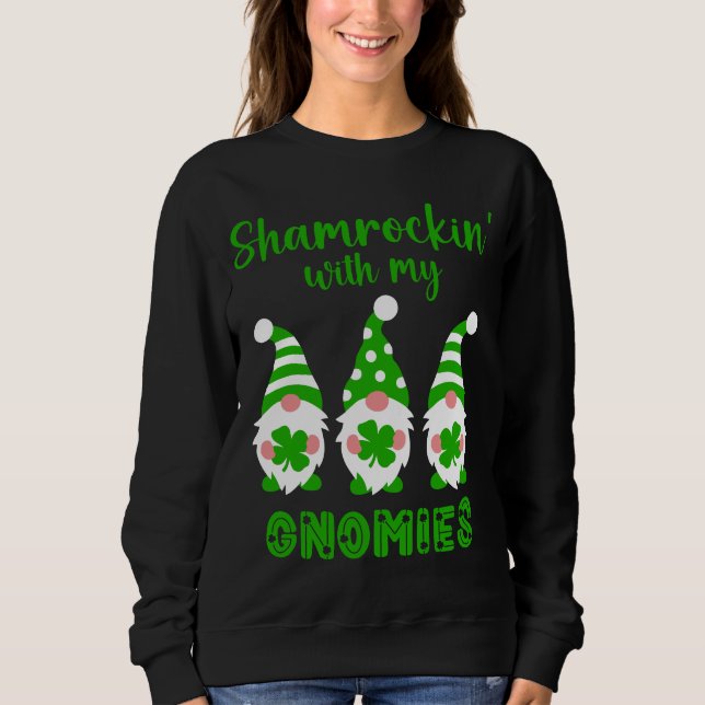Women’s funny St.Patrick’s Day  Sweatshirt (Front)