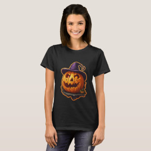 Women’s Halloween T-Shirt Spooky Cute Holiday Outf