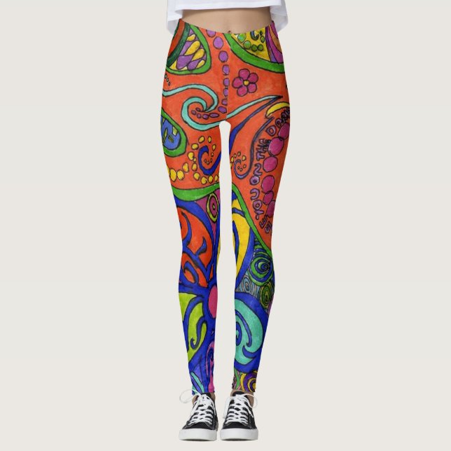 Women’s Hippie Leggings (Front)
