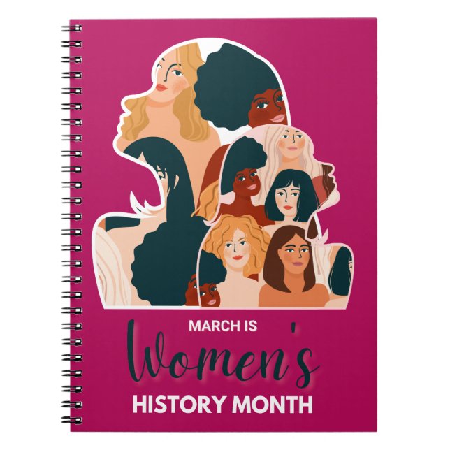 Women’s History Month 2026 Notebook (Front)