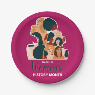 Women’s History Month 2026 Paper Plate