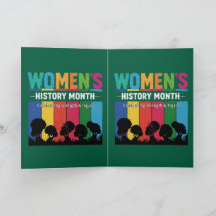 Women’s History Month – Celebrating Strength & Leg Holiday Card