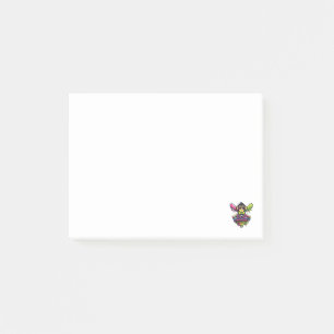 Women’s Party Animals Baseball Funny Monkey Post-it Notes