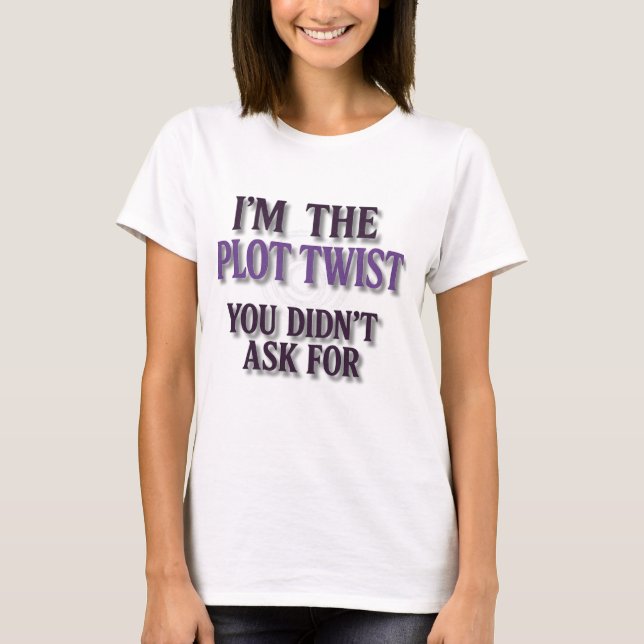 Women’s Plot Twist T-Shirt (Front)