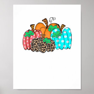 Women’s Pumpkin Leopard Print Graphic It’s Fall Y’