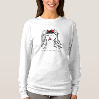 Women’s Red Thought — Yuraima Rangel | CNY Product T-Shirt
