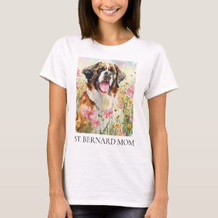 Women’s T-Shirt – Saint Bernard Mum Tee
