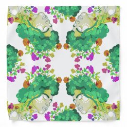 women’s Whit Illustrated Nature Goddess Bandana