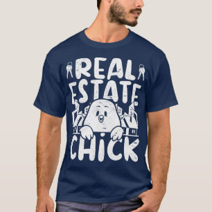 Women Salesperson Home Retail Funny Real Estate Ag T-Shirt