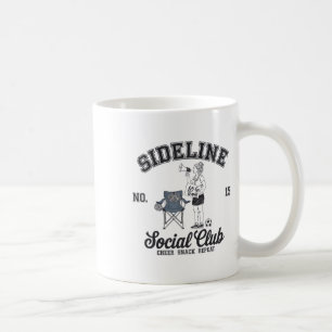 Women Sideline Social Club Soccer Mom Game Day _10 Coffee Mug