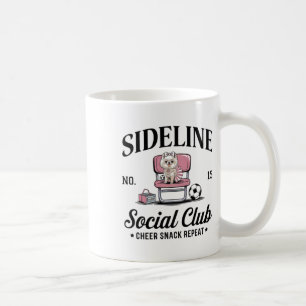 Women Sideline Social Club Soccer Mom Game Day _11 Coffee Mug