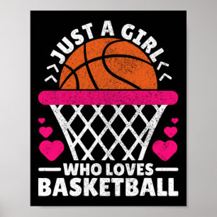 Women Sketll Player Just A Girl Who Loves Sketll Poster