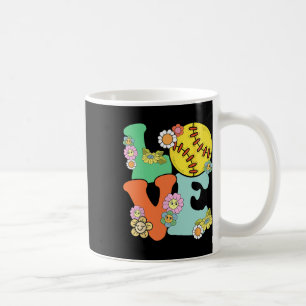 Women Softll-shirt Teen Girl I Love Softll Mom Gam Coffee Mug