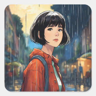 women square sticker