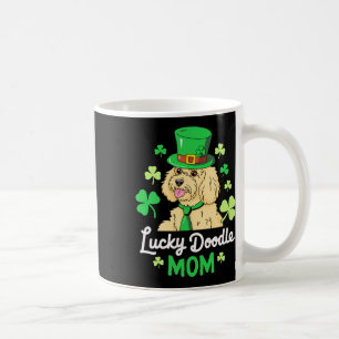 Women St. Patricks Day Goldendoodle Lucky Doodle M Coffee Mug
