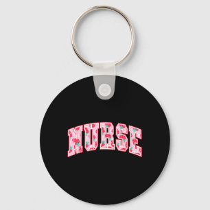 Women Strawberry Nurse Graduation Nurse Key Ring