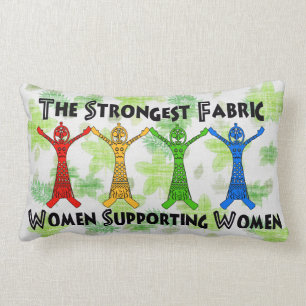 Women Supporting Women Lumbar Cushion