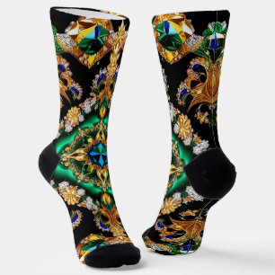 Women sustainable socks with Brazilian Colours