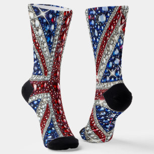 Women sustainable socks with British Colours