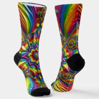 Women sustainable socks with LGBT Colours
