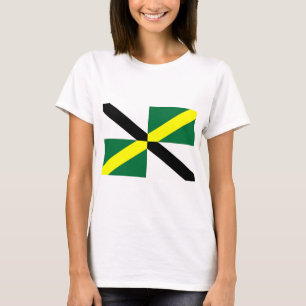 Women T Shirt with Flag of Monterey, California