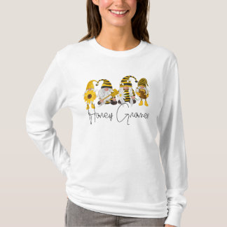 Women T-Shirt With Honey Gnomes