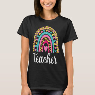Women Teacher Graphic Teacher Life Birthday Gifts T-Shirt
