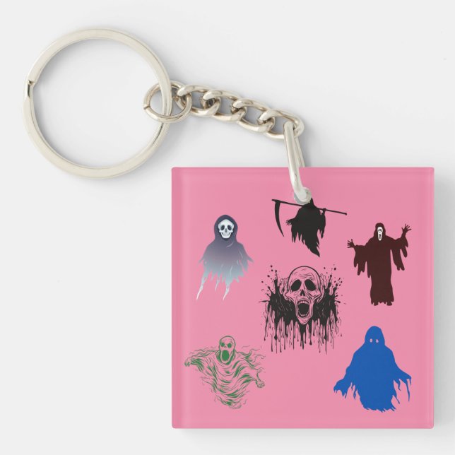 Women Tee Shirts, Men Shirts, Mum Ghost T-Shirts,  Key Ring (Front)