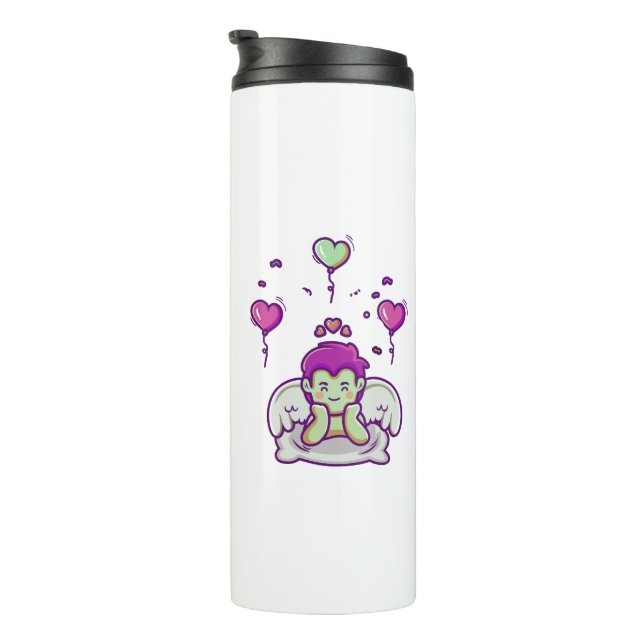 Women Tee Shirts, Men Shirts, Mum Ghost T-Shirts Thermal Tumbler (Rotated Right)