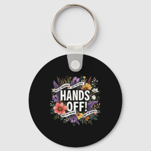 Women Trump Floral Resist Not My President Hands O Key Ring