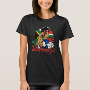 Women Unbreakable South African Girl South Africa T-Shirt