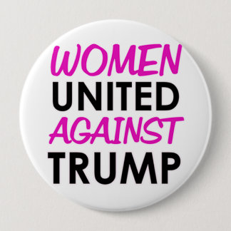 Women United Against Trump 10 Cm Round Badge
