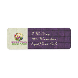 Women United Return Address Label