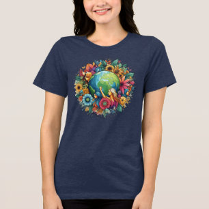 Women United World Inspired Bella+Canvas Tri-Blend Shirt