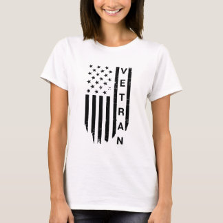 Women Veteran Vertical T-shirt