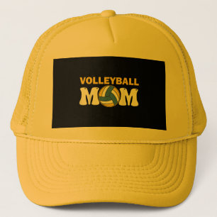 Women Volleyball Mum Shirt Game Day Funny Player Trucker Hat
