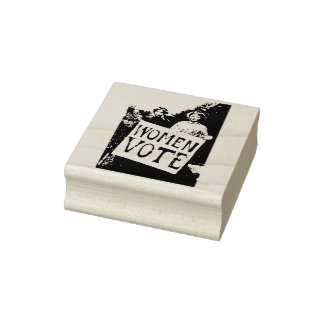 Women Vote Rubber Stamp