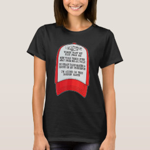 Women Want Me Fish Fear Me Hat Meme  Fishing Desig T-Shirt
